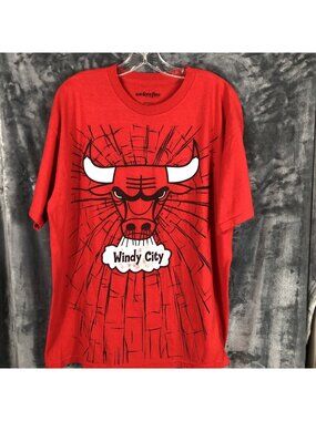 NBA Bulls Mens Shirt We Love Fine T Shirt  Size XL